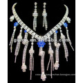 Rhinestones wedding Bridal jewelry set (GWJ12-077)